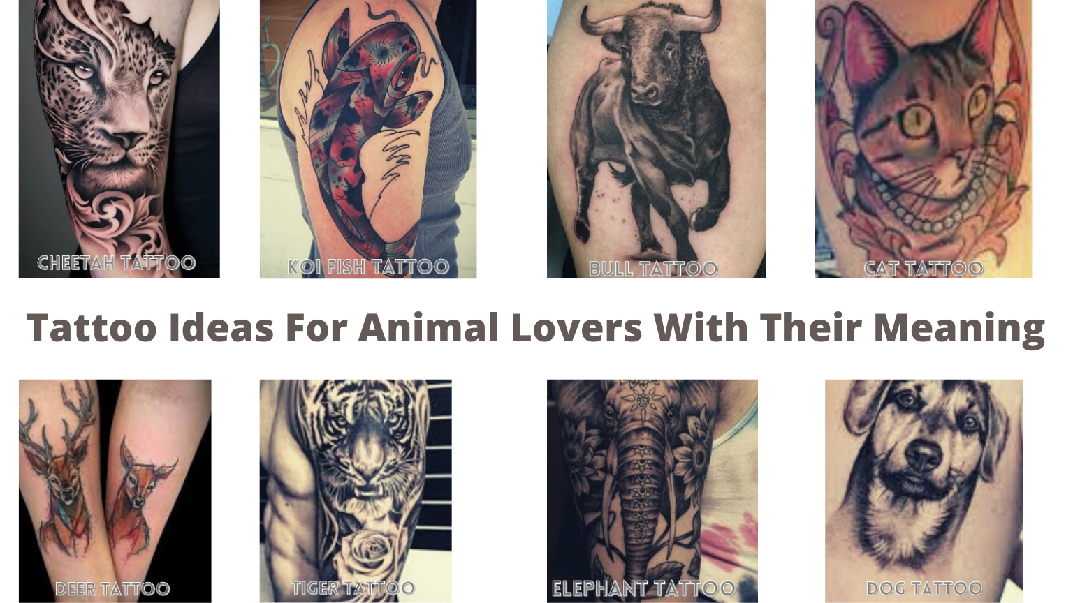 animal tattoo meaning