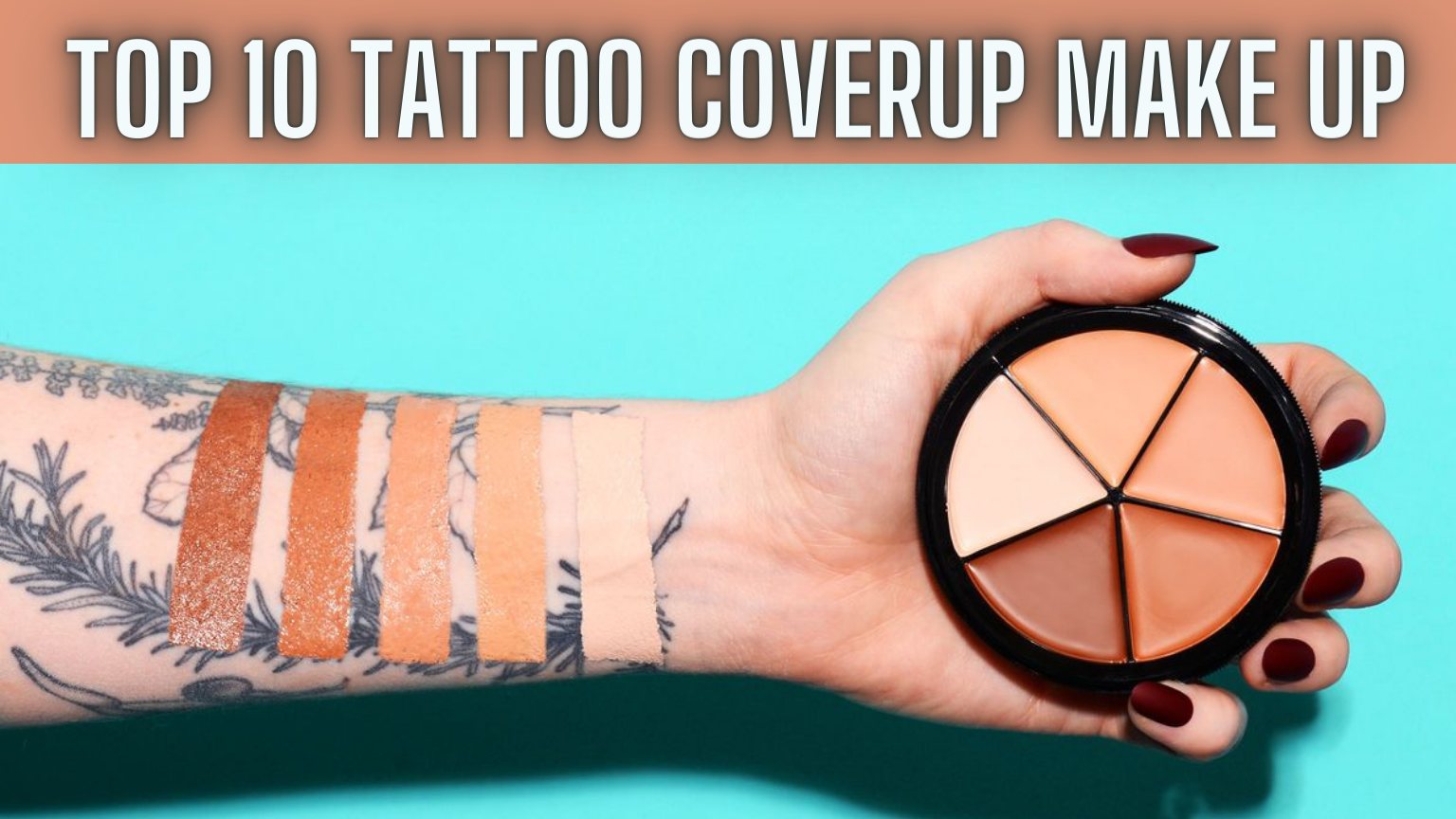 Tattoo cover up makeup