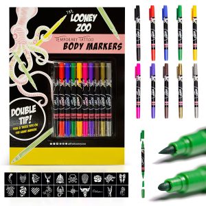 Skin markers for tattoo 